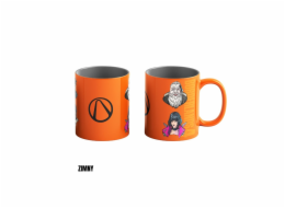 Hrnek pro odhalení tepla Good Loot Borderlands 4 - Hunters Icon 450 ml Oranžová, Šedá