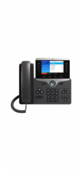 Cisco IP Phone 8851 - Telefon VoIP - SIP, RTCP, RTP, SRTP, SDP - 5 rádku - uhel - repasováno