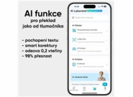 Timekettle W4 AI Chytrý překladač, gold