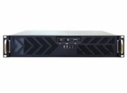 BAZAR - CHIEFTEC skříň Rackmount 2U ATX, UNC-210T-B-U3, 400W, Black, USB 3.0, poškozený obal
