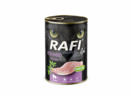 RAFI Cat Adult with rabbit - mokré krmivo pro kočky - 400g
