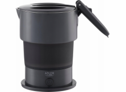 Silikonová konvice ADLER AD 1377g šedá