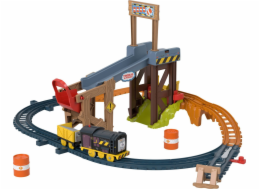 Mattel Tomáš a jeho přátelé - sada dieselového vysokozdvižného vozíku (JBW20) Mattel Tomáš a jeho přátelé - sada dieselového vysokozdvižného vozíku (JBW20)
