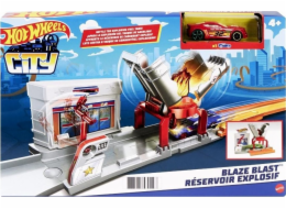 Mattel Hot Wheels Požár na nádraží FJN36