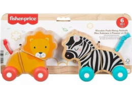Fisher Price Dřevěná zvířátka na odpalování EDUKAMP