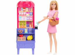 Mattel Nákupní panenka Barbie Malibu JCT05 stánek