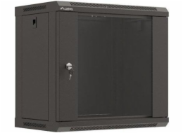 Lanberg WF03-5309-10B 9U Rack Nástěnná skříň Černá