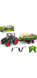 Madej R/C traktor s přívěsem a USB nabíjením