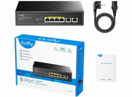 Krups 6P Cudy GS1006P PoE+