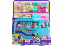 Mattel Transformující se obytný vůz Polly Pocket Pet Mobile Adventure s příslušenstvím JCC22 Mattel Transformující se obytný vůz Polly Pocket Pet Mobile Adventure s příslušenstvím JCC22