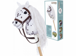 Tootiny Hobby kůň HOPPIHORSE A4 Leopard - bílý, srst tarantule