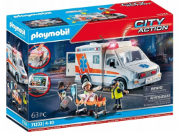 Playmobil Playmobil City Akční sanitka 71232 Playmobil Playmobil City Akční sanitka 71232
