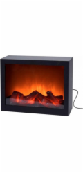 HOMESTYLING Elektrický krb s LED plameny 29x23cm KO-ADA100090