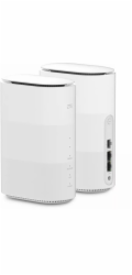 ZTE G5B - Dvoupásmový gigabitový ethernetový (2,4 GHz / 5 GHz) bezdrátový směrovač Wi-Fi 6 v bílé barvě