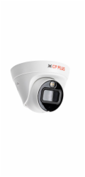 2.0 Mpix venkovní dome IP kamera s duálním přísvitem a mikrofonem