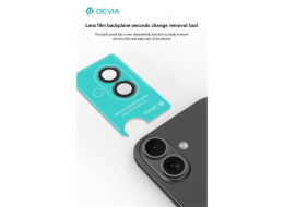 Devia Peak Series Lens Protector pro iPhone 16/16 Plus - Blue