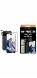 PanzerGlass ochranné sklo UWF + Hoops Bundle pro iPhone 16 Pro Max - Black Frame