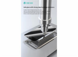 Deví ochranné sklo Van Series Privacy pro iPhone 16 Pro - Black Frame