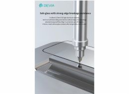 Deví ochranné sklo Van Series Anti-Static pro iPhone 16 Plus/15 Plus - Black Frame