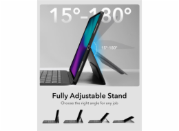 ESR klávesnice Ascend Keyboard Case pro iPad Pro 11" M4 2024 Eng - Black