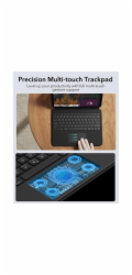 ESR klávesnice Ascend Keyboard Case pro iPad Pro 11" M4 2024 Eng - Black