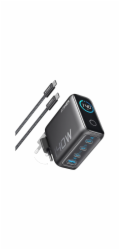 Nabíječka do sítě Anker 140W, 3xUSB-C, 1x USB-A šedá