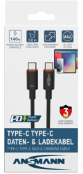 Kabel Ansmann USB 2.0, zástrčka USB-C > zástrčka USB-C