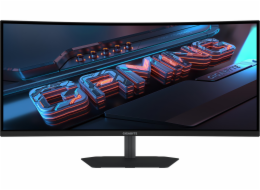 GIGABYTE LCD - 34" Gaming monitor G34WQC2, VA, 21:9, 3440x1440 QHD, 200Hz, 450 cd/m2, 1ms, 2xHDMI, 2xDP