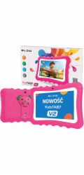 Tablet KidsTAB7 V2 BLOW 4/32GB różowe etui 2MP
