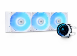 Chieftec CLC-360-RGB-W Chladicí systém pro počítač Počítačová skříň Kapalinový chladič typu vše v jednom 12 cm Bílá