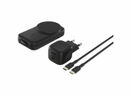 Belkin UltraCharge 25W Qi2 magn. 2-in-1 Lad.klappb.sw. WIZ038kqBK