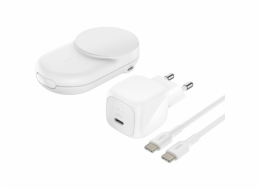 Belkin UltraCharge 25W Qi2 magn. 2-in-1 Lad.klappb.ws. WIZ039kqWH
