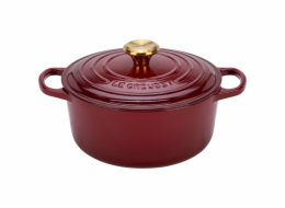 Le Creuset Signature Bräter rund 24 cm rot Le Creuset Signature Bräter rund 24 cm rot
