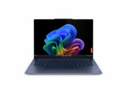 Lenovo Yoga Slim 7 14Q8X9 Copilot+ PC Qualcomm Snapdragon X1E-78-100 Laptop 36,8 cm (14.5") Dotyková obrazovka 3K 16 GB LPDDR5x-SDRAM 512 GB SSD Wi-Fi 7 (802.11be) Windows 11 Home Modrá