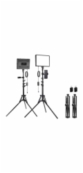 Neewer BP300 studio set dvě LED světla + stativy + držáky na telefony
