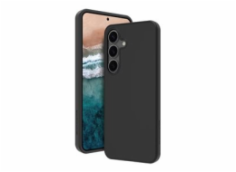 dbramante1928 Monaco - Zadní kryt pro mobilní telefon - kompatibilita s MagSafe - silikon, plast - nocní cern - pro Samsung Galaxy S25