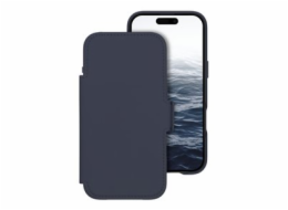 dbramante1928 Lynge - Pouzdro s klopou pro mobilní telefon - kompatibilita s MagSafe - deep water