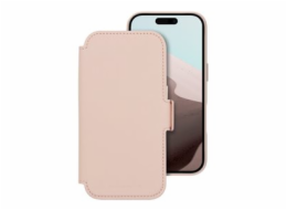 dbramante1928 Lynge - Pouzdro s klopou pro mobilní telefon - kompatibilita s MagSafe - ružová pink sand