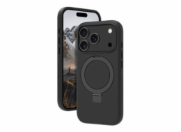 dbramante1928 Iceland Ultra - Zadní kryt pro mobilní telefon - drsný povrch - stojan - kompatibilita s MagSafe - D3O, plast - cerná