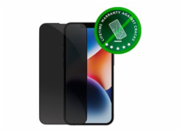 dbramante1928 Eco-shield - Ochrana obrazovky pro mobilní telefon - s bezpecnostním filtrem - barva rámu cerná - pro Apple iPhone 13, 13 Pro, 14, 16e