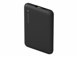 dbramante1928 re-charge - Power banka - 10000 mAh - 20 Watt - Apple 2.4A, PD/PPS, Apple Fast Charge, QC 3.0 - 2 výstupní konektory (24 pin USB-C, USB typ A) - na kabelu: USB-C - cerná