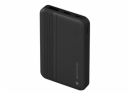 dbramante1928 re-charge - Power banka - 5000 mAh - 20 Watt - Apple 2.4A, BC 1.2, PD 2.0, PD 3.0, QC 2.0, QC 3.0 - 2 výstupní konektory (24 pin USB-C, USB typ A) - na kabelu: USB-C - cerná