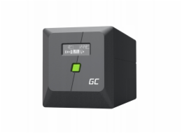 Green Cell zdroj nepřerušovaného napětí Line-interaktivní 0,85 kVA 480 W 2 AC zásuvky / AC zásuvek