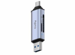 Čtečka karet CUDY UH200 2-v-1 USB 3.0