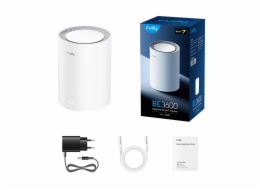 Cudy M3600 Dvoupásmový (2,4 GHz / 5 GHz) Wi-Fi 7 (802.11be) Bílá 3 Vnitřní