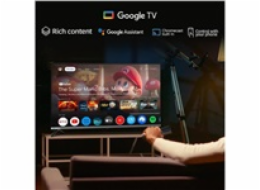 BAZAR - CHiQ L40M9E TV 40", Full HD, smart, Google TV, Dolby Audio, dbx-tv, HDR 10 - Poškozený obal (Komplet)