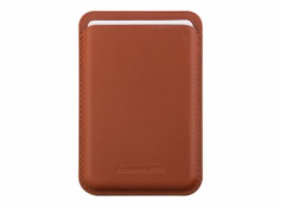 dbramante1928 Roskilde CC - Brašna pro mobilní telefon / kreditní kartu - kompatibilita s MagSafe - kuže full-grain - bronz - pro Apple iPhone 12, 13, 14, 15