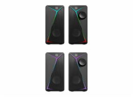 PC Speakers 2.0 DEFENDER J5 2.0 6W LED USB black