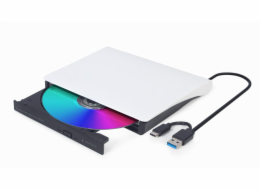 Gembird DVD-USB-031-BW Externí USB DVD mechanika, černobílá