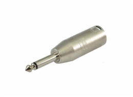 SSQ HA17 - Adaptér jack 6,3mm - XLR 3-pinová samec